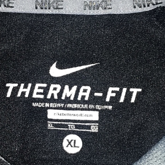 Nike Therma Fit Pullover Hooded Sweatshirt Fleece Interior Mens X-Large - Picture 3 of 9